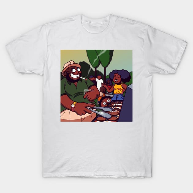 The Cookout T-Shirt by artofbryson